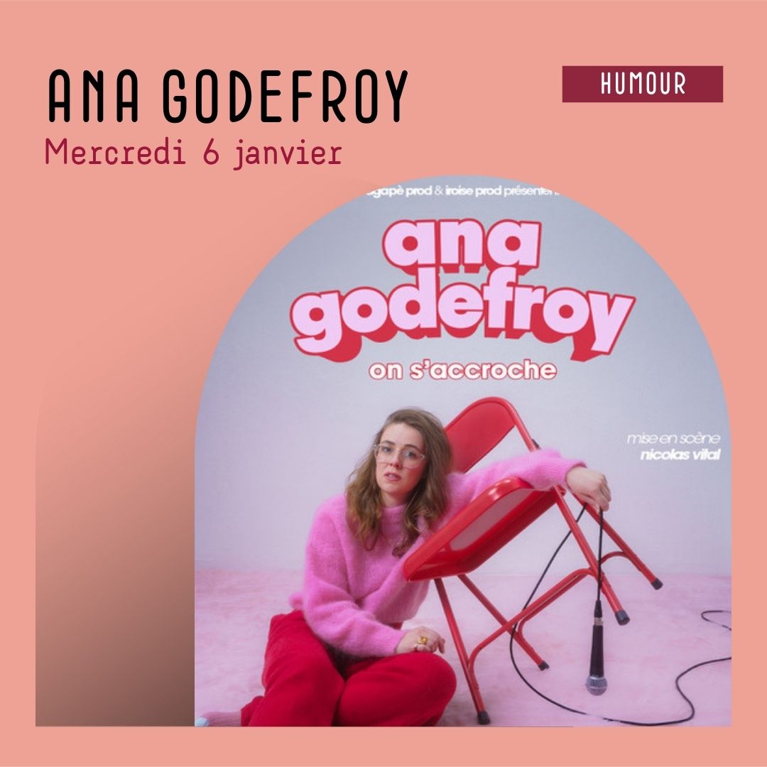 Affiche Ana Godefroy – on S'Accroche en concert à La Cabane