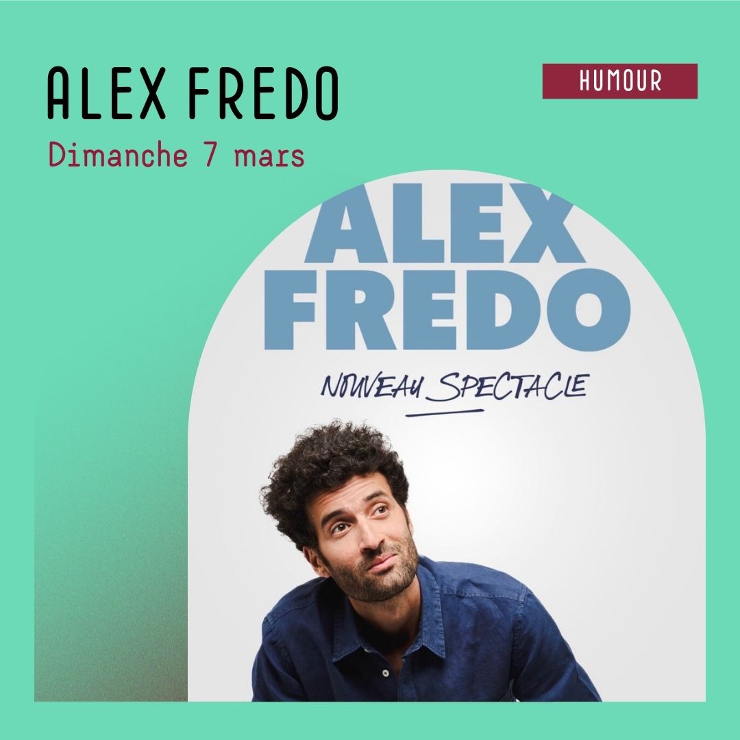 Affiche Alex Fredo en concert à La Cabane