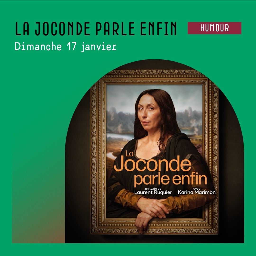 Affiche La Joconde Parle Enfin en concert à La Cabane