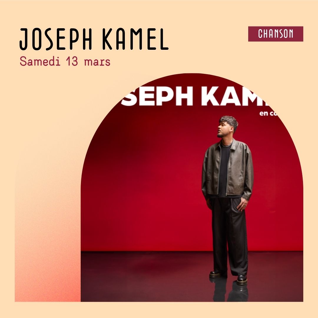 Joseph Kamel en concert à La Cabane le Sam 13 mars