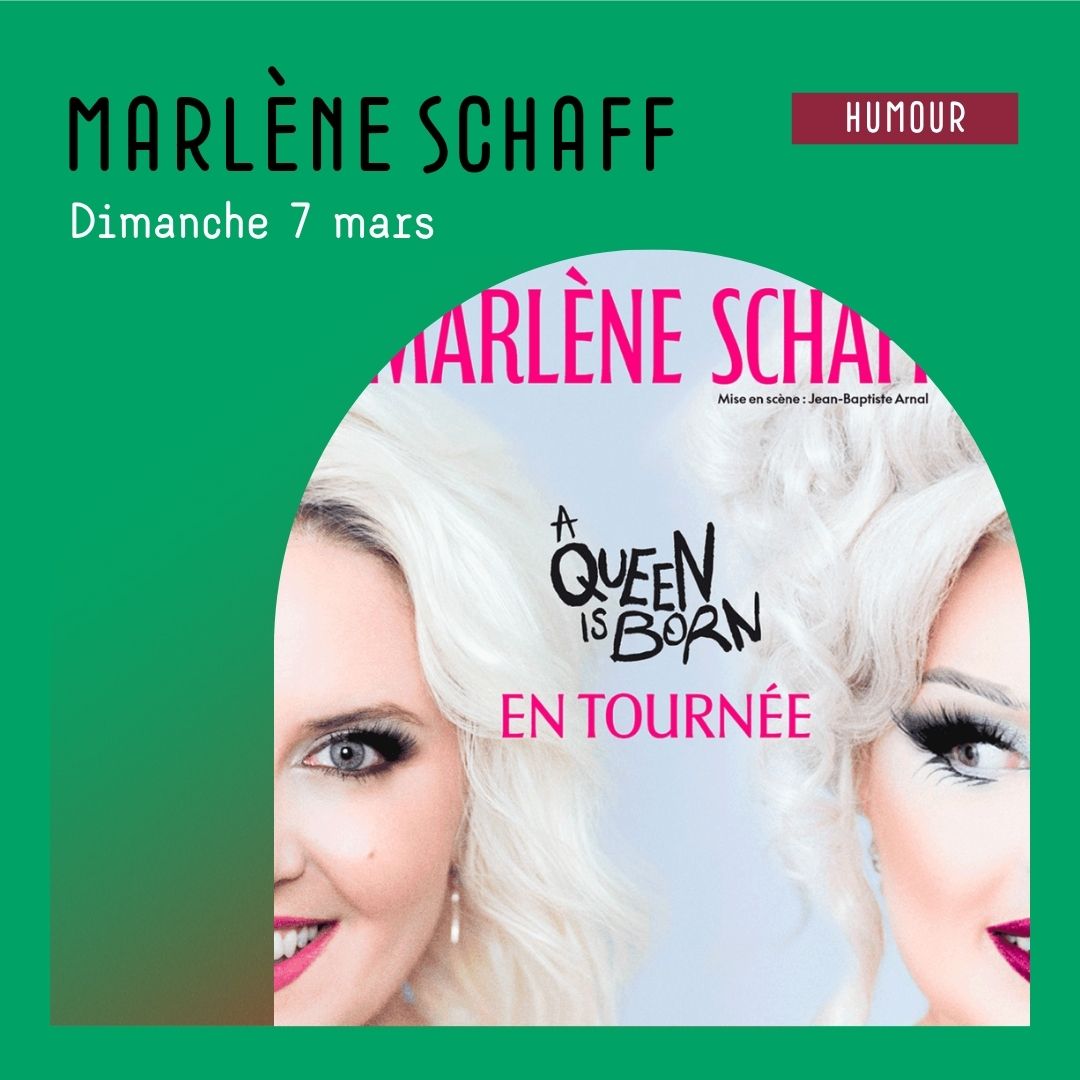 Affiche Marlene Schaff en concert à La Cabane