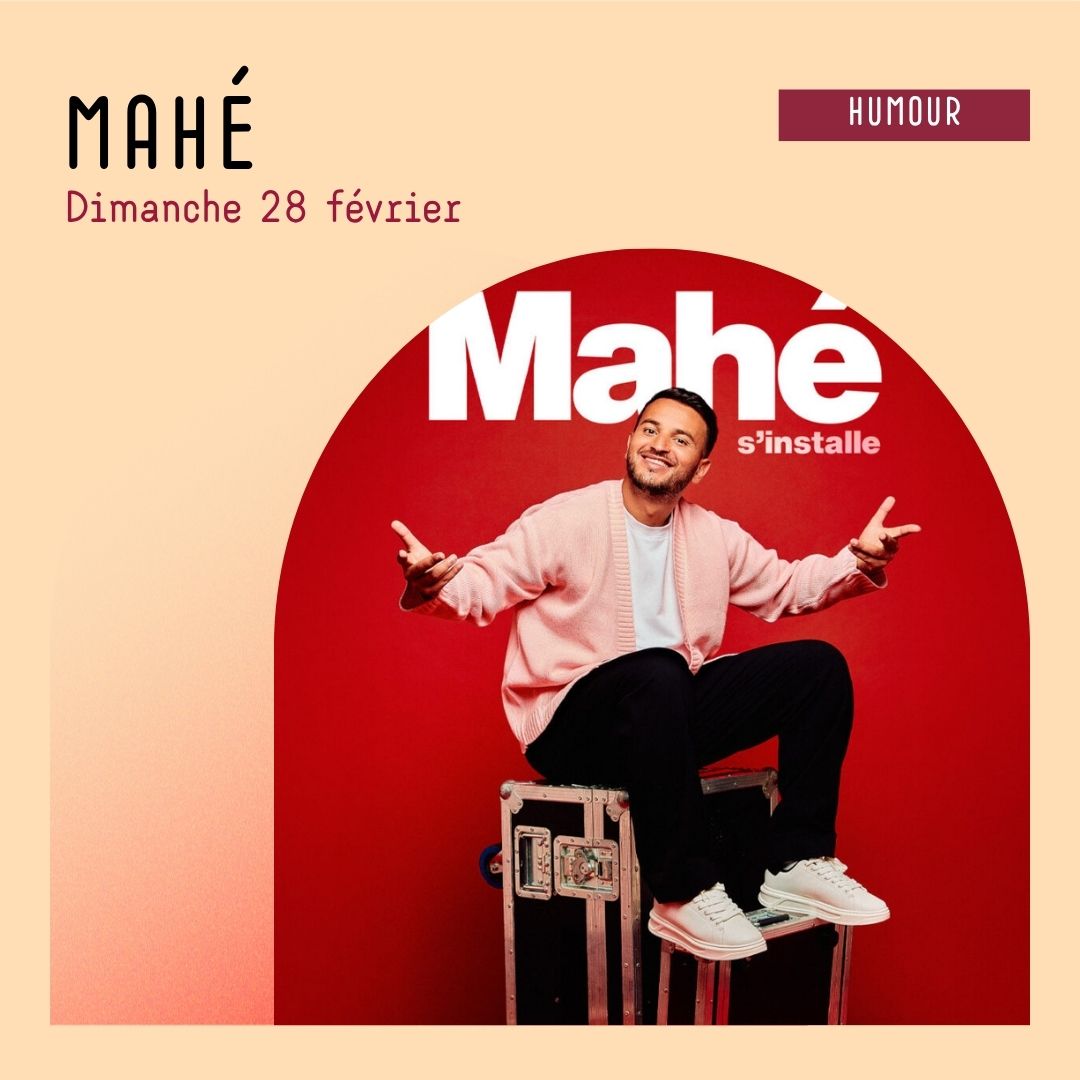 Affiche Mahe en concert à La Cabane