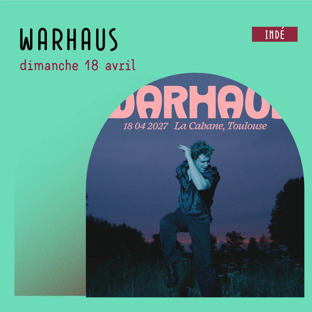 Affiche Warhaus en concert à La Cabane