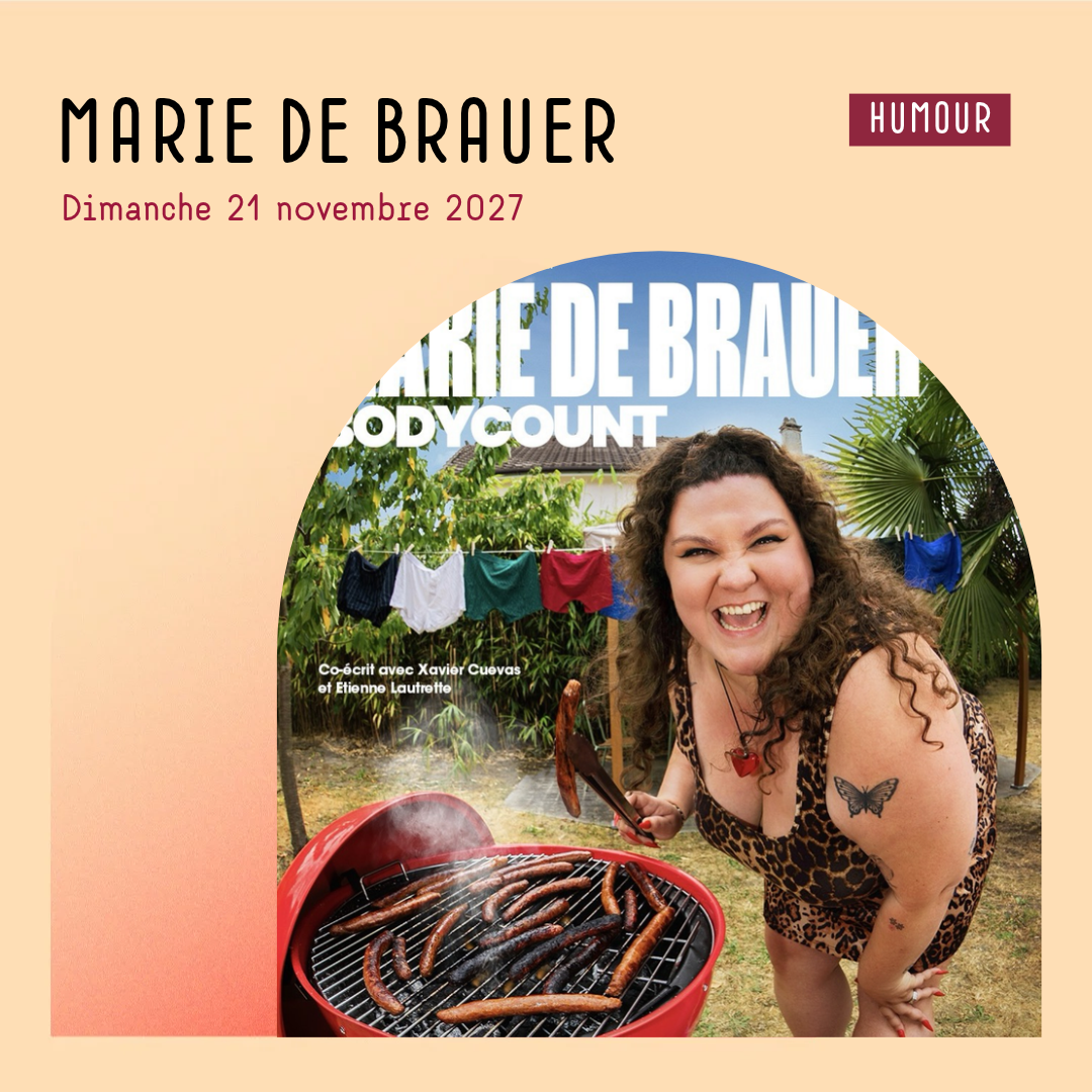 Affiche Marie de Brauer en concert à La Cabane