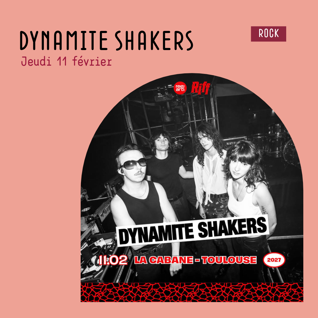 Affiche Dynamite Shakers en concert à La Cabane